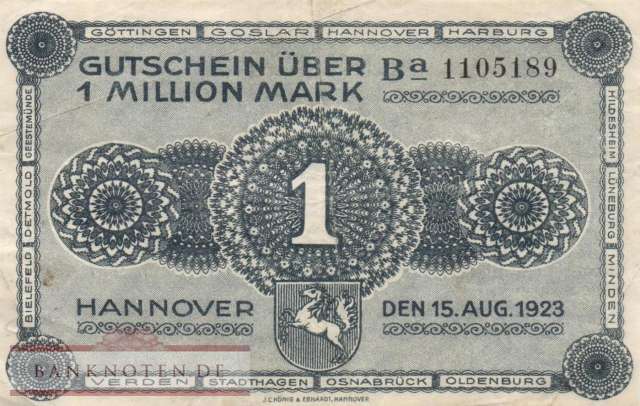 Hannover - 1 Million Mark (#HAN10b_F)