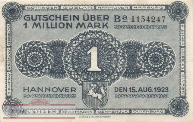 Hannover - 1 Million Mark (#HAN10b_XF)