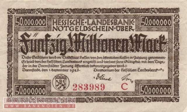 Hessen - 50 Millionen Mark (#HES05b_VF)