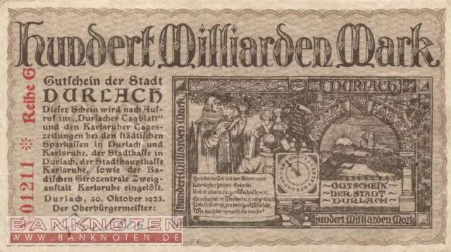 Durlach - 100 Billion Mark (#I23_1208c-2_VF)