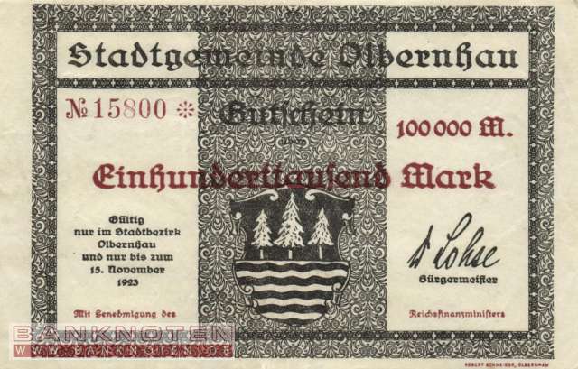 Olbernhau - 100.000  Mark (#I23_4156-1_VF)