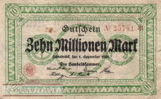 Osnabrück - 10 Million Mark (#I23_4207d-2_F)