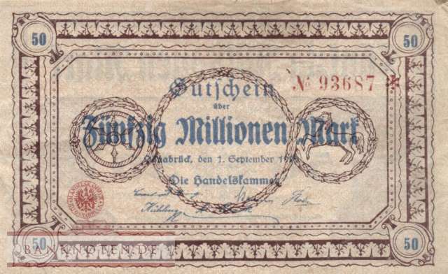 Osnabrück - 50 Million Mark (#I23_4207d-4_F)