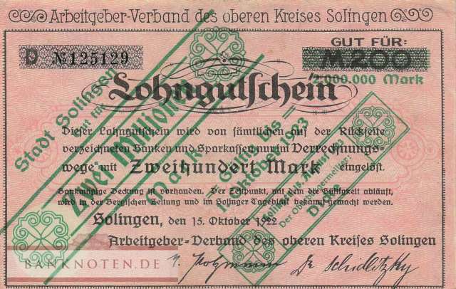 Solingen - 2 Million Mark (#I23_4809f-2_VF)