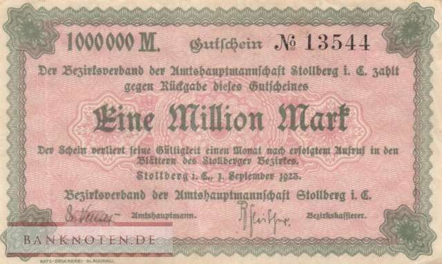Stollberg - 1 Million Mark (#I23_4892e-3_VF)