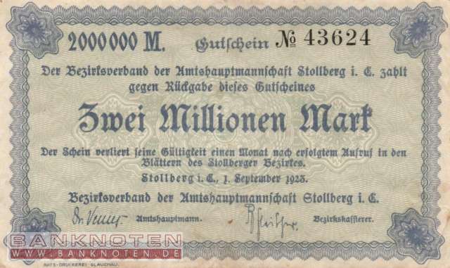 Stollberg - 2 Millionen Mark (#I23_4892e-4_VF)