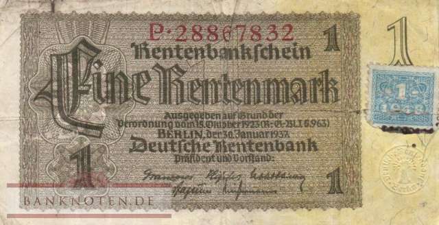 Germany - 1  Deutsche Mark (#SBZ-01b_F)