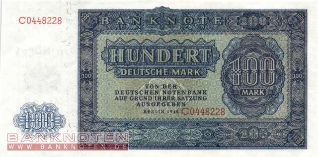 Deutschland - 100  Mark (#SBZ-17_UNC)