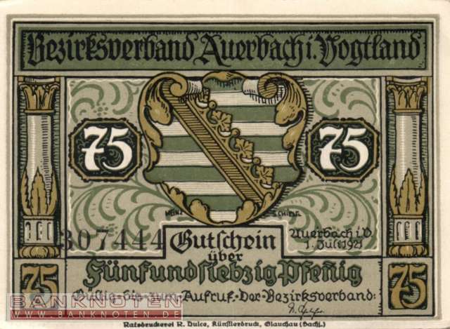 Auerbach - 75  Pfennig (#SS0053_1a-2-1_UNC)