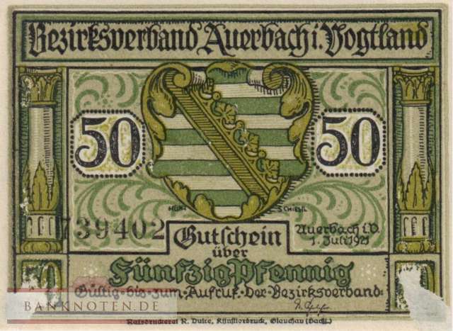 Auerbach - 50  Pfennig (#SS0053_2-1-1_AU)