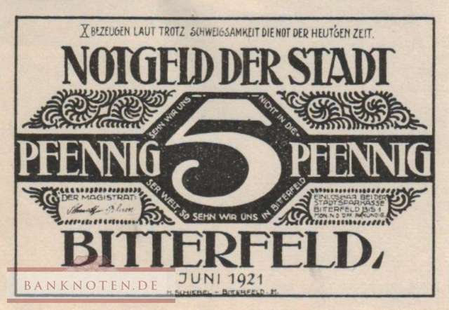 Bitterfeld - 5  Pfennig (#SS0111_1-1-10_AU)