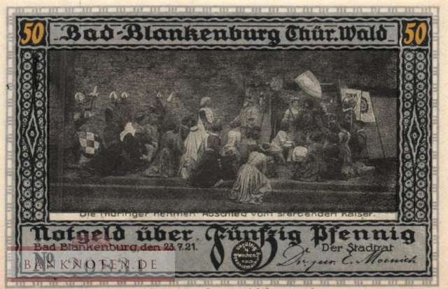 Blankenburg, Bad - 50  Pfennig (#SS0113_1-5_UNC)