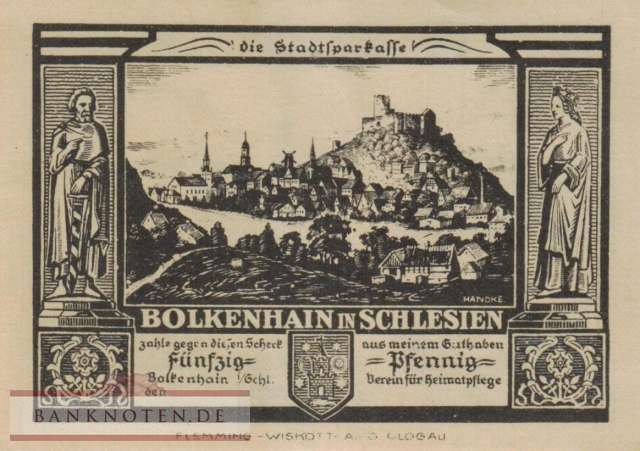 Bolkenhain - 50  Pfennig (#SS0137_1-2_AU)