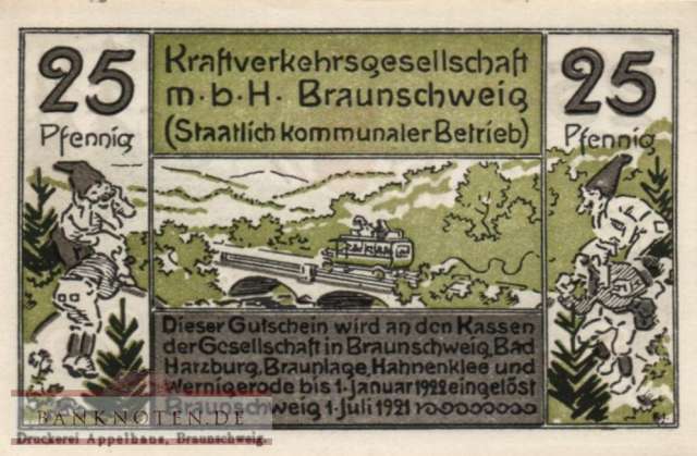 Braunschweig - 25  Pfennig (#SS0156_2-1-1_AU)