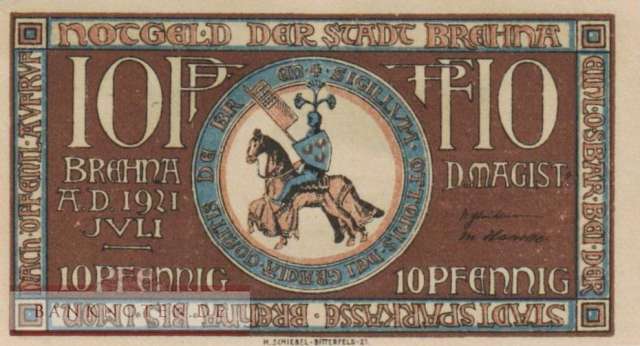Brehna - 10  Pfennig (#SS0160_1-03_UNC)