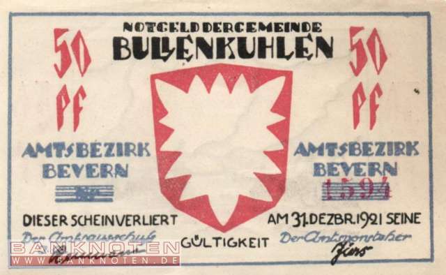 Bullenkuhlen - 50  Pfennig (#SS0206_2a-2-2_UNC)