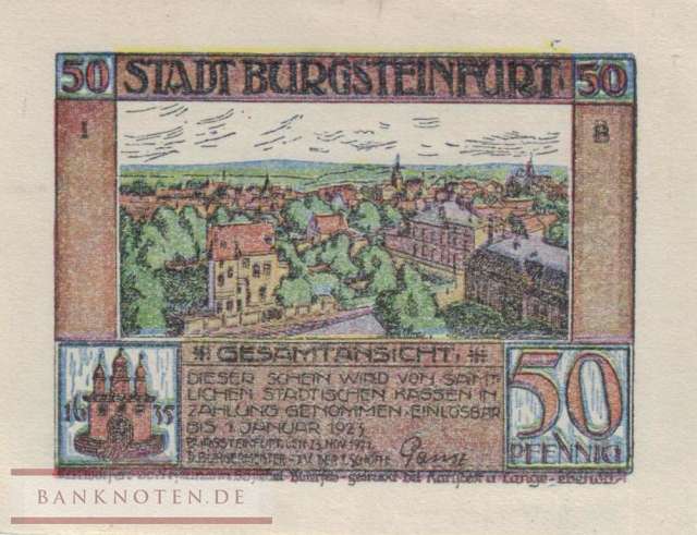 Burgsteinfurt - 50  Pfennig (#SS0210_1a-01_AU)
