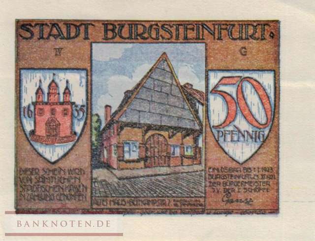 Burgsteinfurt - 50  Pfennig (#SS0210_1a-04_AU)