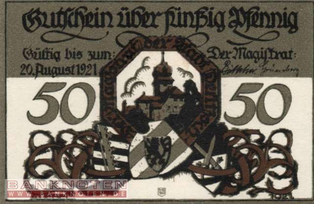 Delitzsch - 50  Pfennig (#SS0262_2-1_UNC)