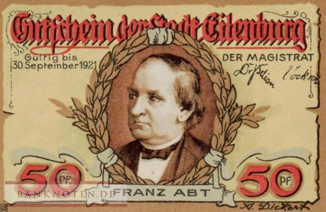 Eilenburg - 50  Pfennig (#SS0315_1-4_UNC)