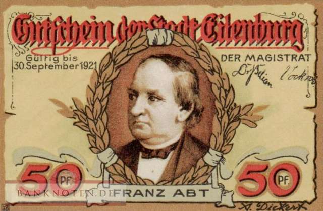 Eilenburg - 50  Pfennig (#SS0315_1-5_UNC)