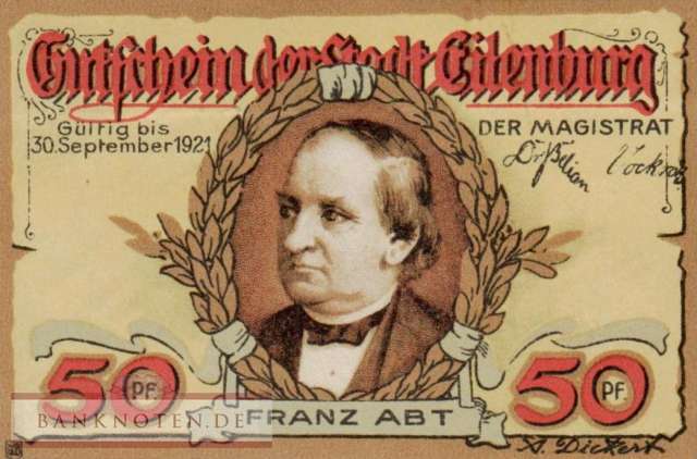 Eilenburg - 50  Pfennig (#SS0315_1-6_UNC)