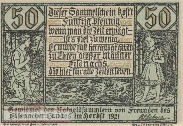 Eisenach - 50  Pfennig (#SS0318_2-4_UNC)