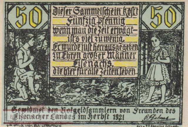 Eisenach - 50  Pfennig (#SS0318_2-8_UNC)