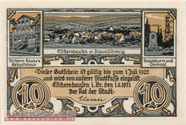 Eschershausen - 10  Pfennig (#SS0351_1-1_UNC)