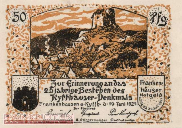 Frankenhausen - 50  Pfennig (#SS0373_1b-1_UNC)