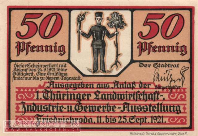 Friedrichroda - 50  Pfennig (#SS0393_2-1_UNC)