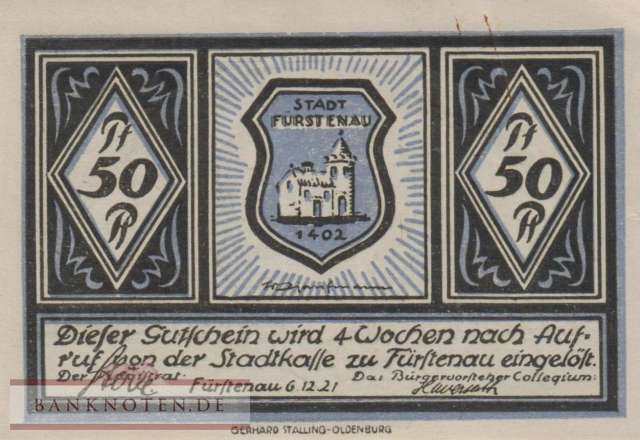 Fürstenau - 50  Pfennig (#SS0400_1-2_AU)