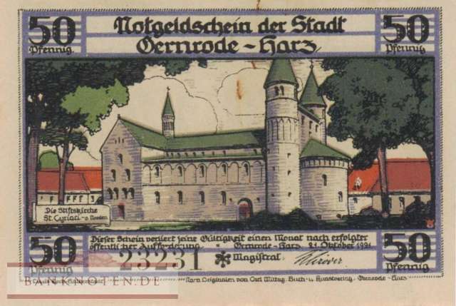 Gernrode - 50  Pfennig (#SS0423_4a-1-4_AU)
