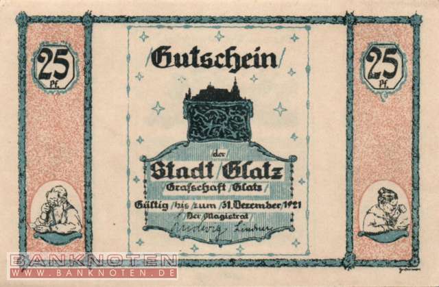 Glatz - 25  Pfennig (#SS0431_5-1-2_UNC)