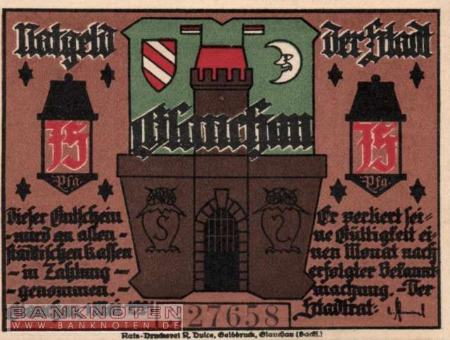 Glauchau - 75  Pfennig (#SS0436_2-1_UNC)