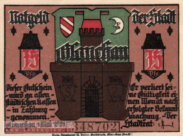 Glauchau - 75  Pfennig (#SS0436_2-2_UNC)