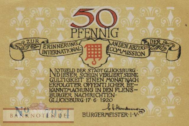 Glücksburg - 50  Pfennig (#SS0441_2c_UNC)