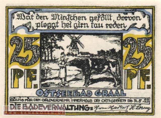 Graal - 25  Pfennig (#SS0459_1-2_UNC)