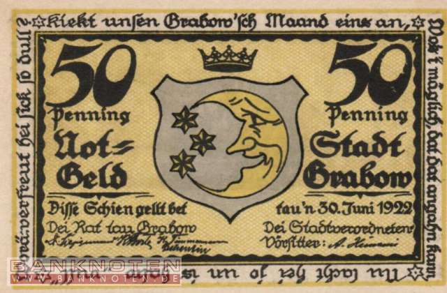 Grabow - 50  Pfennig (#SS0460_2-2_UNC)