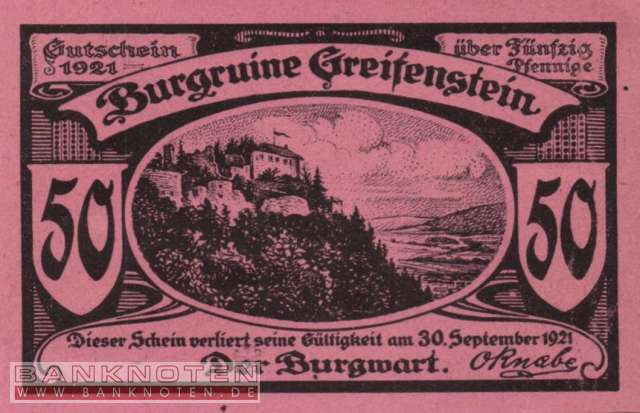 Greifenstein - 50  Pfennig (#SS0469_1-1_UNC)