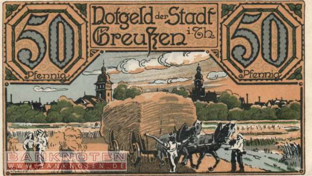 Greußen - 50  Pfennig (#SS0472_1-2_UNC)
