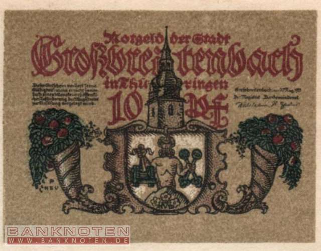 Großbreitenbach - 10  Pfennig (#SS0478_1-1_UNC)