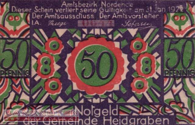 Heidgraben - 50  Pfennig (#SS0589_1a-2-1_UNC)
