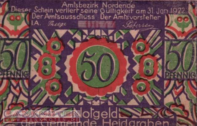 Heidgraben - 50  Pfennig (#SS0589_1a-2-2_UNC)