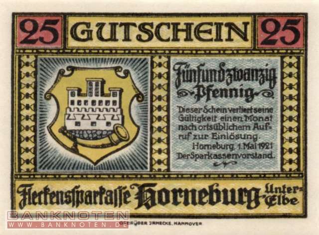 Horneburg - 25  Pfennig (#SS0630_1-1_UNC)