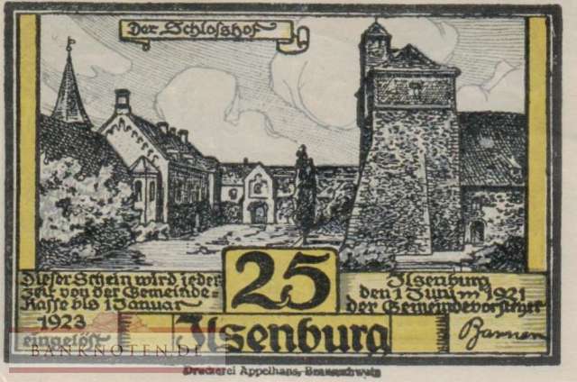 Ilsenburg - 25  Pfennig (#SS0644_2c-1_UNC)