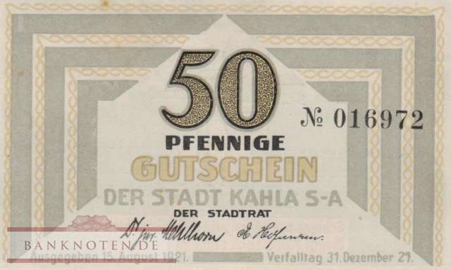 Kahla - 50  Pfennig (#SS0668_5b-2_AU)