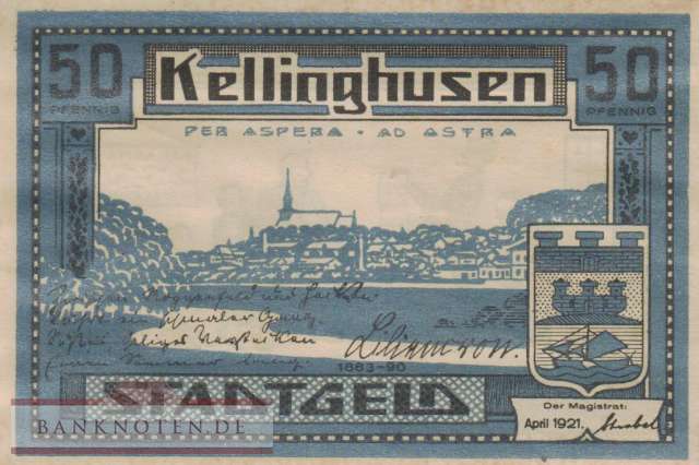 Kellinghusen - 50  Pfennig (#SS0688_2-1_AU)