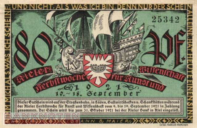 Kiel - 80  Pfennig (#SS0696_1a-2-1_UNC)