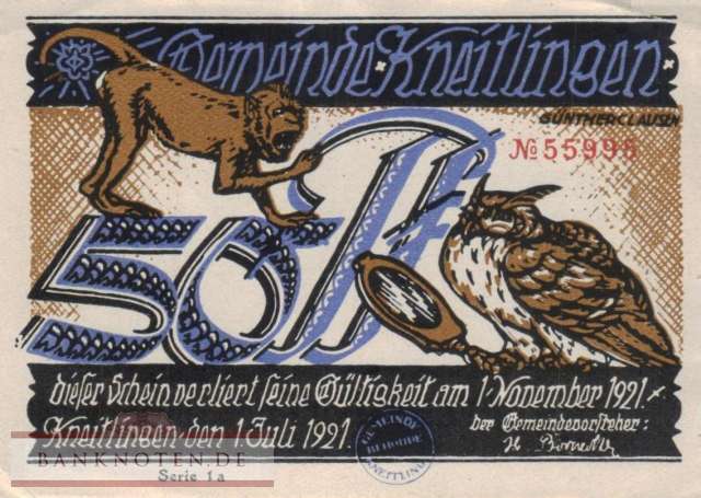 Kneitlingen - 50  Pfennig (#SS0710_2a-1a_AU)